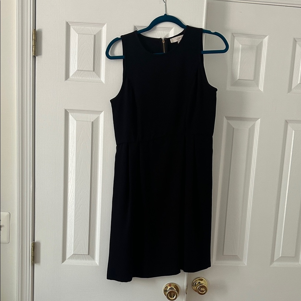 LOFT Classic Black Mini Dress